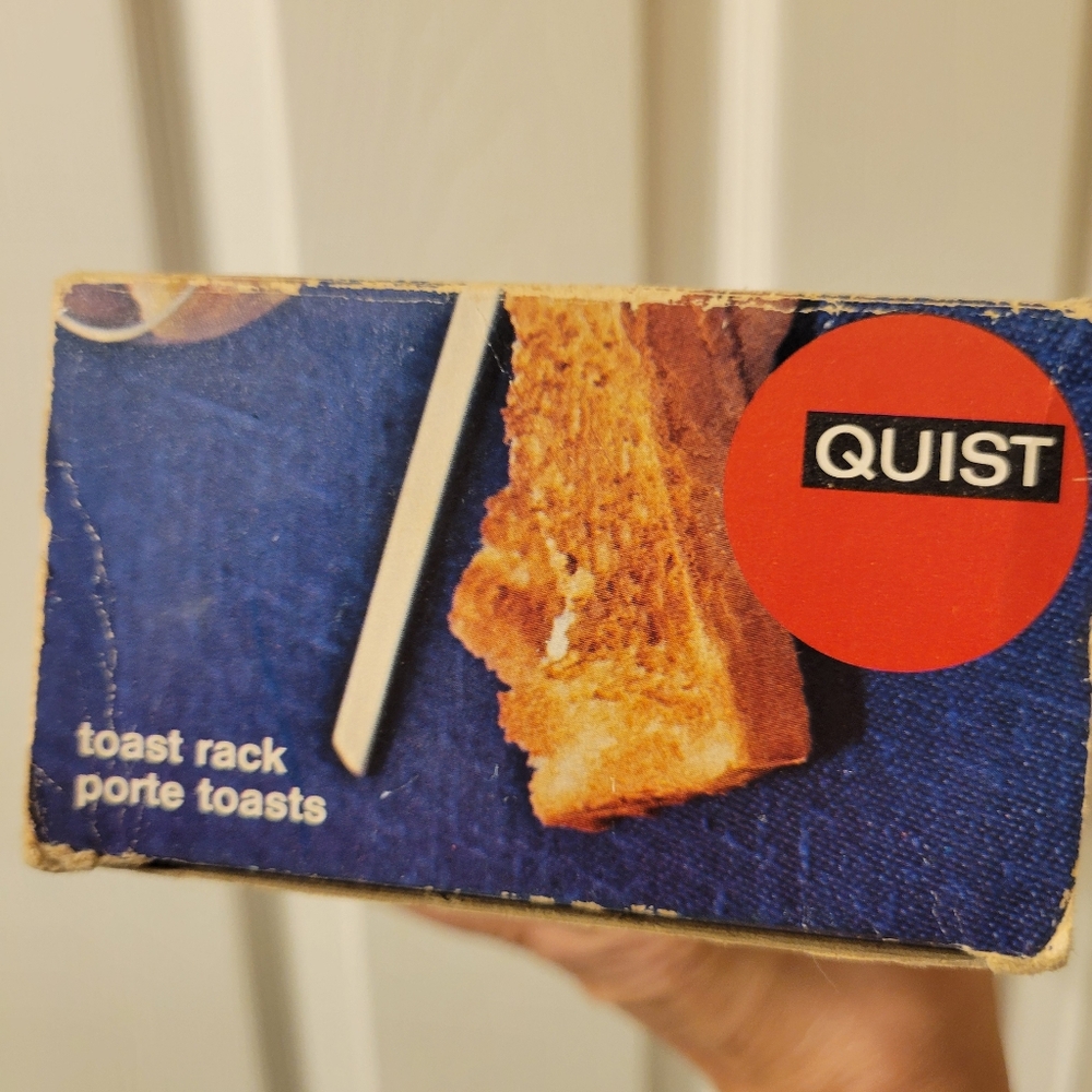 Vintage Toast Rack ~ NOS/NIB - Original Box ~ QUIST - Germany? ~ MCM ~ Retro! - Picture 8 of 15